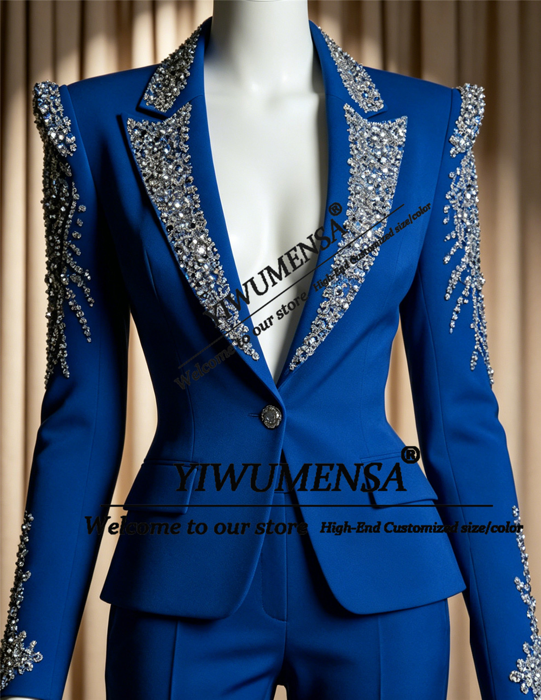 Female Formal Wear - Luxury Women Suits 2 Pieces Sets