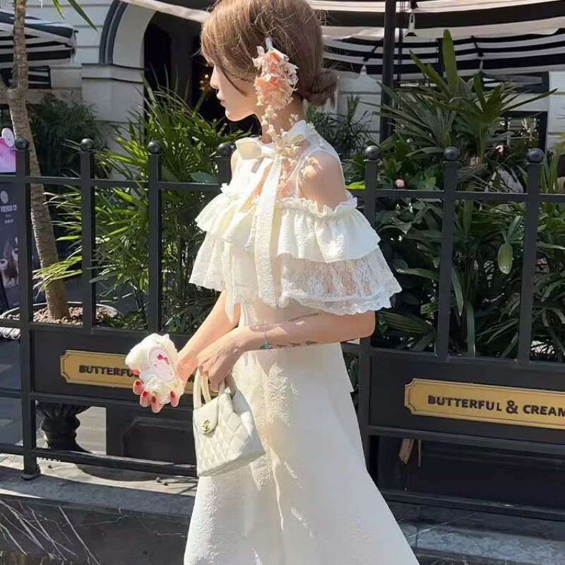 MAGOOG 2025 Summer New Slim Mi - Vintage Women'S Formal Wear 评论和价格