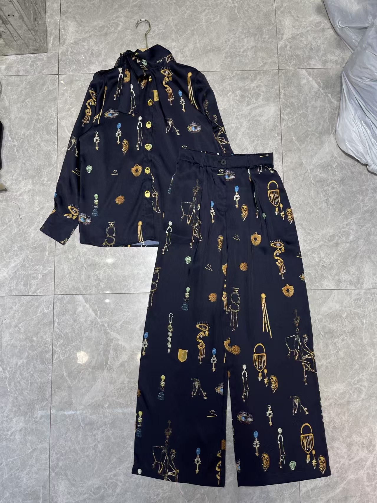 High Street 2pcs Set Women's M - Women'S Formal Wear Pants 评论和价格