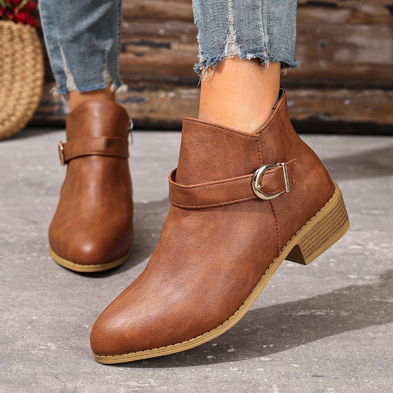 Women's Autumn Winter Ankle Bo - Formal Wear Women Us 评论和价格