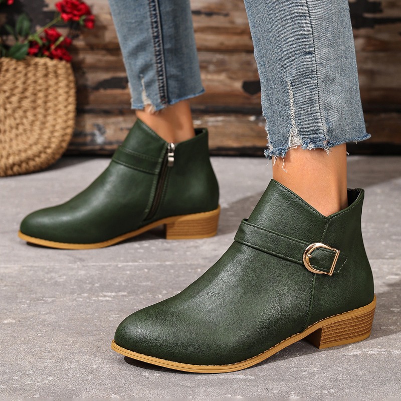 Women's Autumn Winter Ankle Bo - Formal Wear Women Us 评论和价格