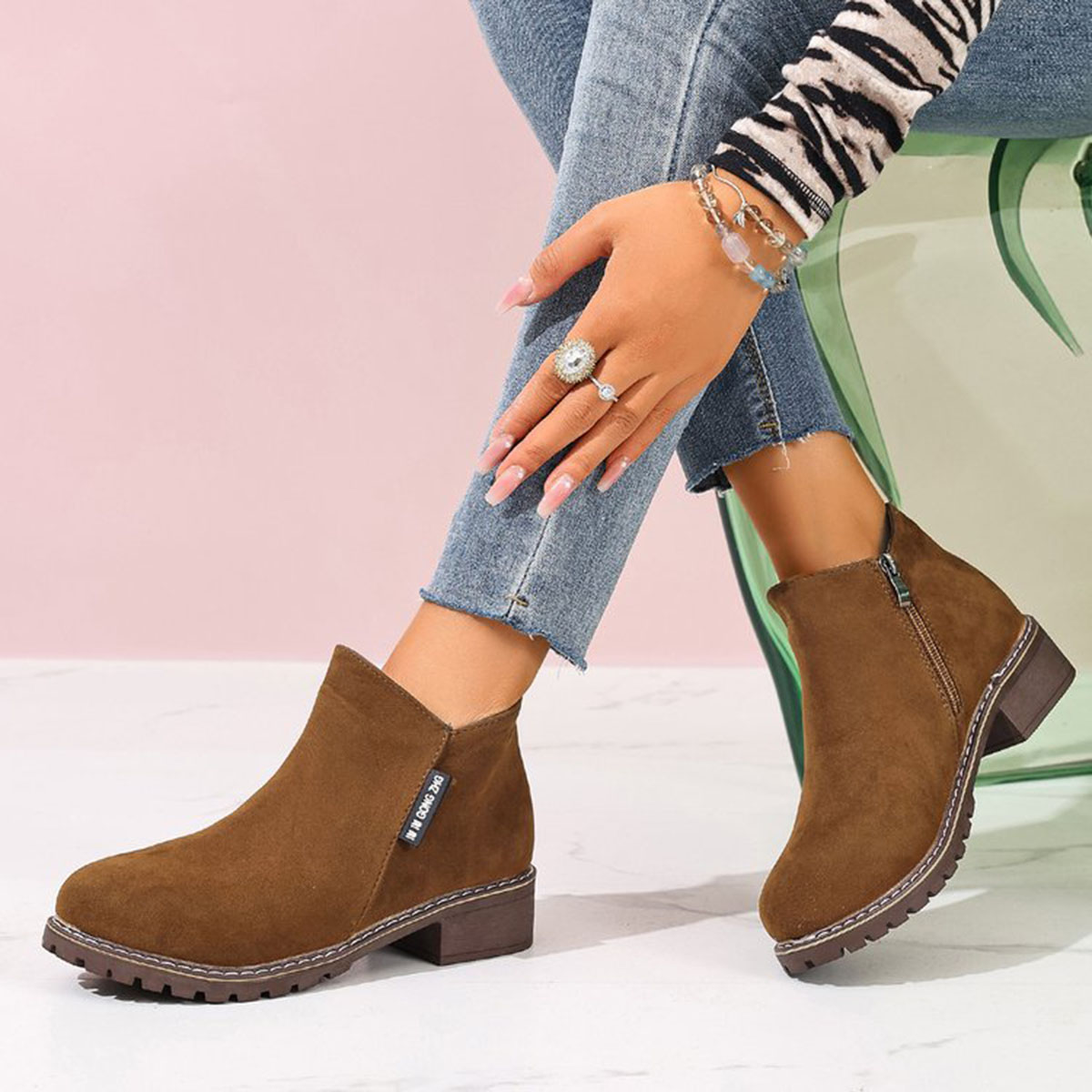 Women Autumn Winter Ankle Boot - Formal Wear Women Us 评论和价格