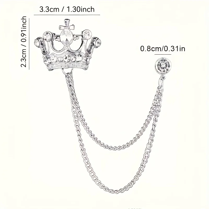 1pc Vintage Gold/Sliver Crysta - Vintage Women'S Formal Wear 评论和价格