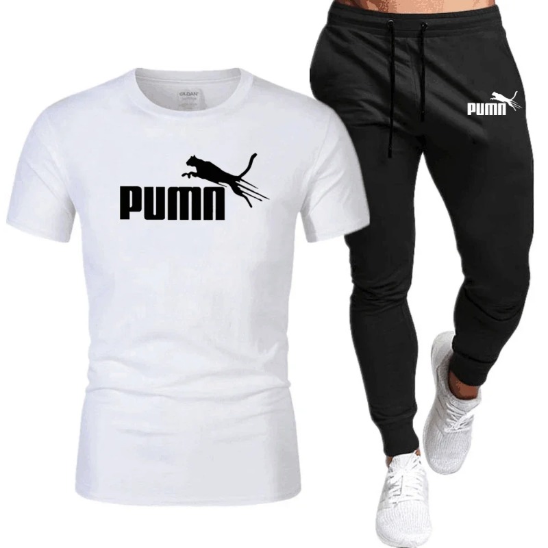Men's Short Sleeve Running T-s - Monochrome Suit Set 评论和价格
