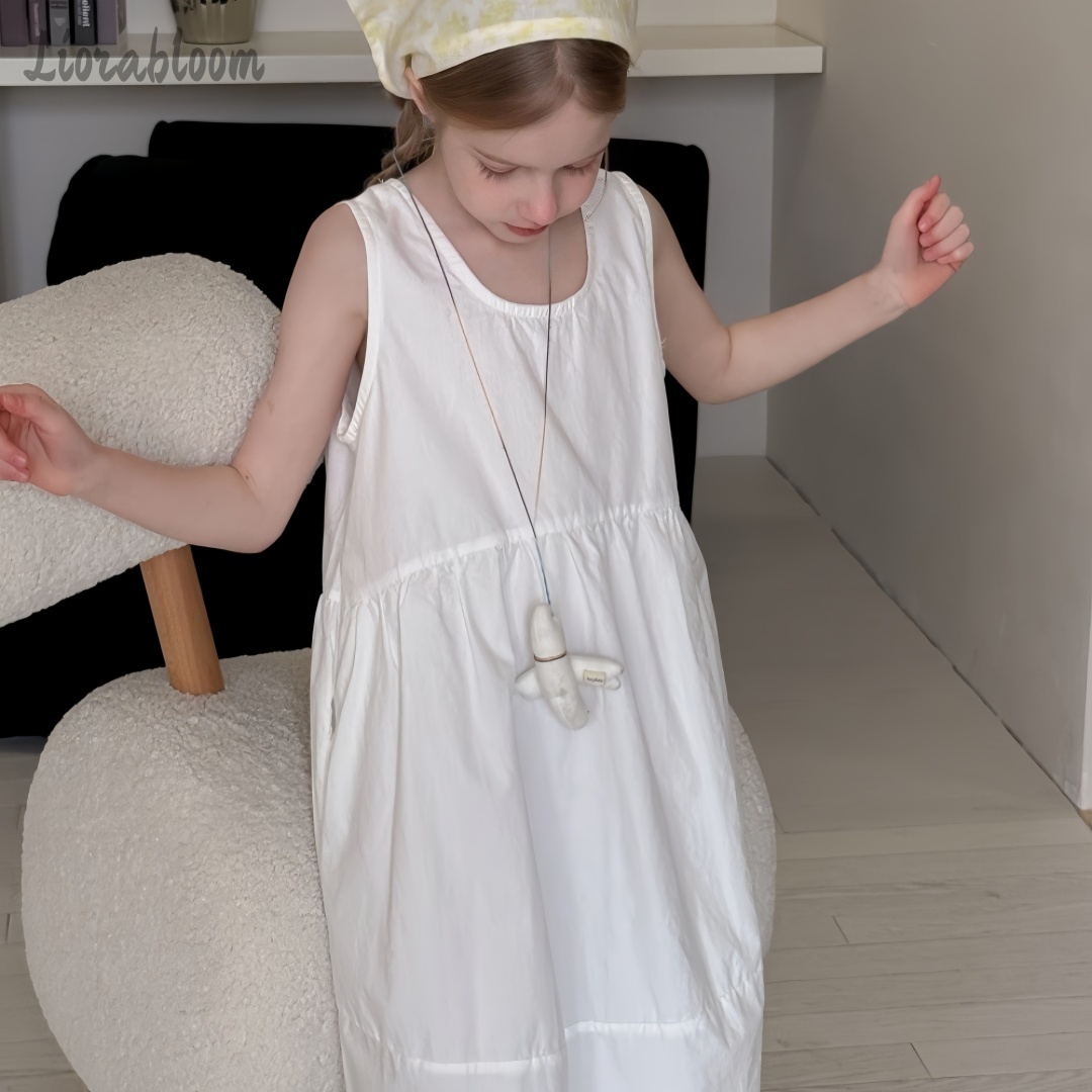 Girls' White Dress Simple Maxi - Formal Wear Women Us 评论和价格