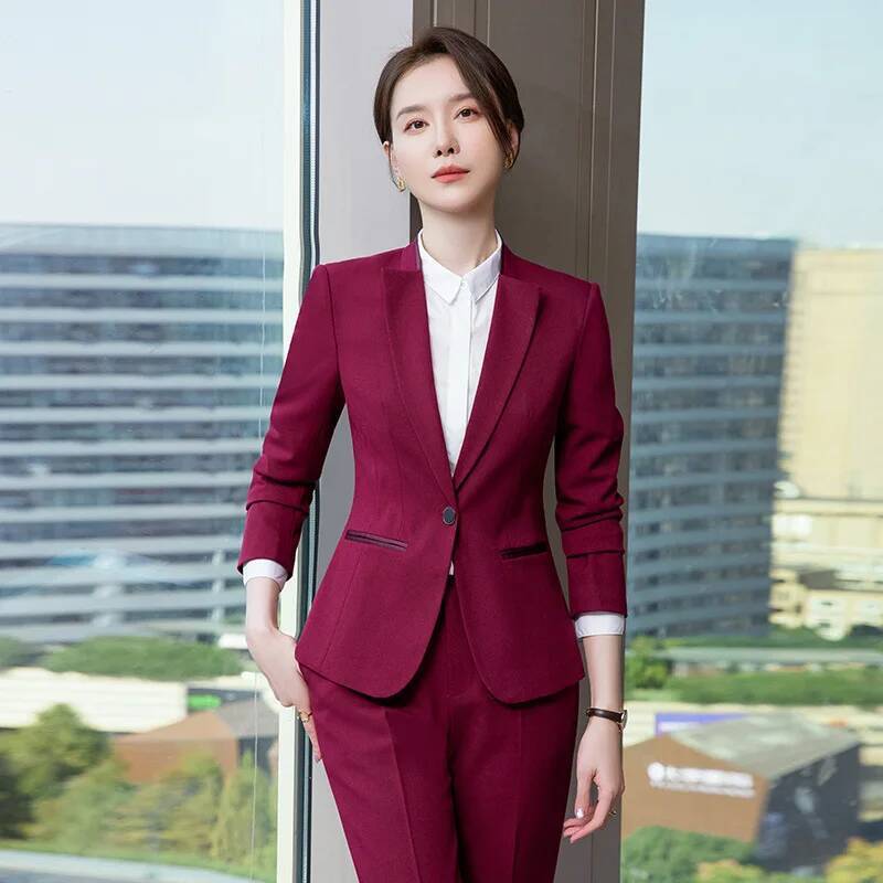 Ladies Office Work Wear Suits  - Women'S Formal Wear Pants 评论和价格