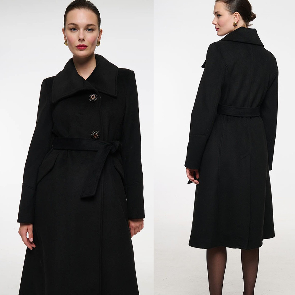 Vintage Black Stand Collar Wom - Vintage Women'S Formal Wear 评论和价格