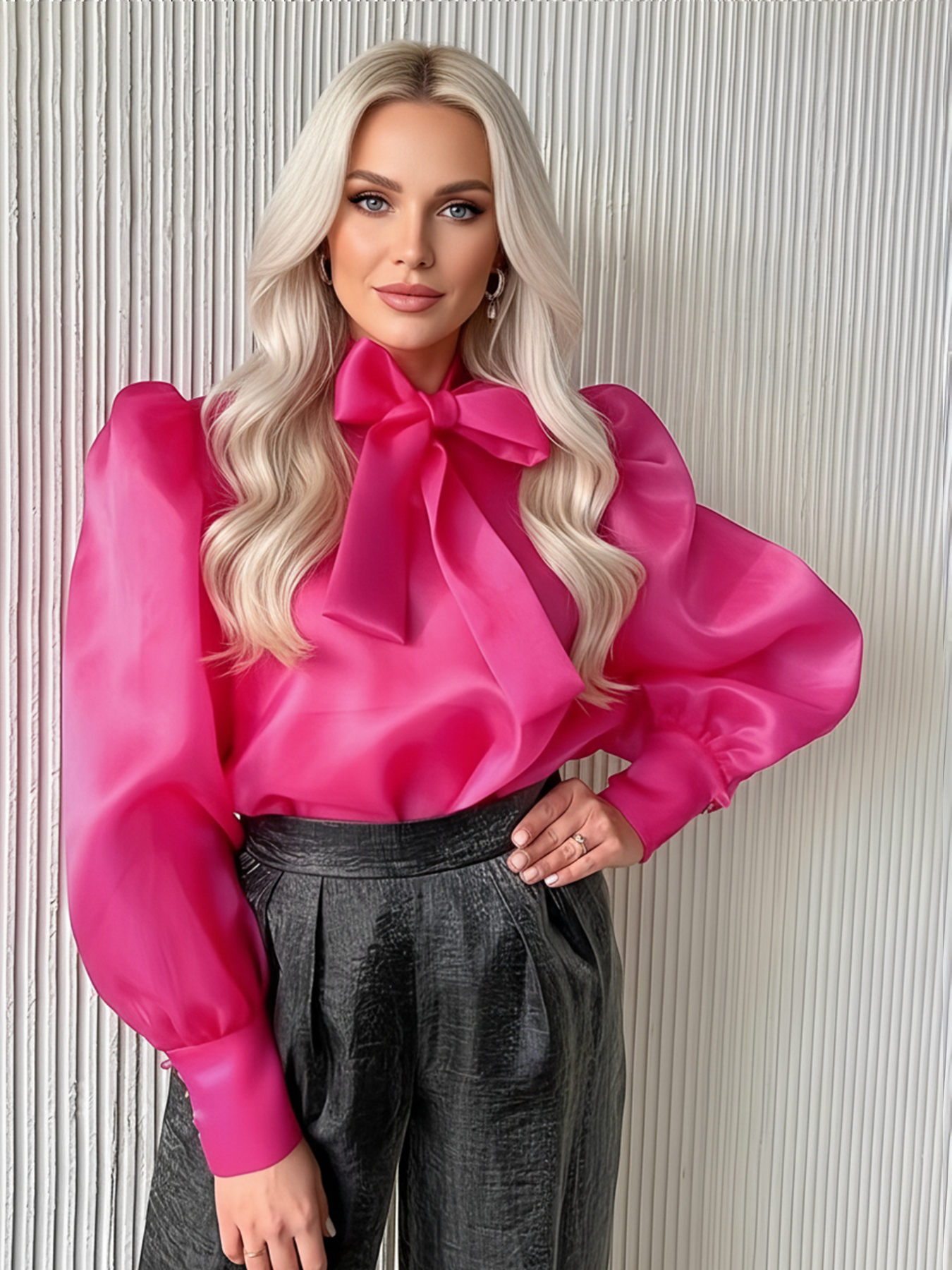 Plus Size Women's See-through  - Women'S Formal Wear Blouse 评论和价格