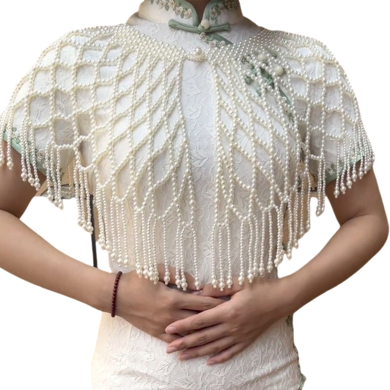  Light Pearls Decorated Pearls - Formal Wear Jewelry For Women 评论和价格