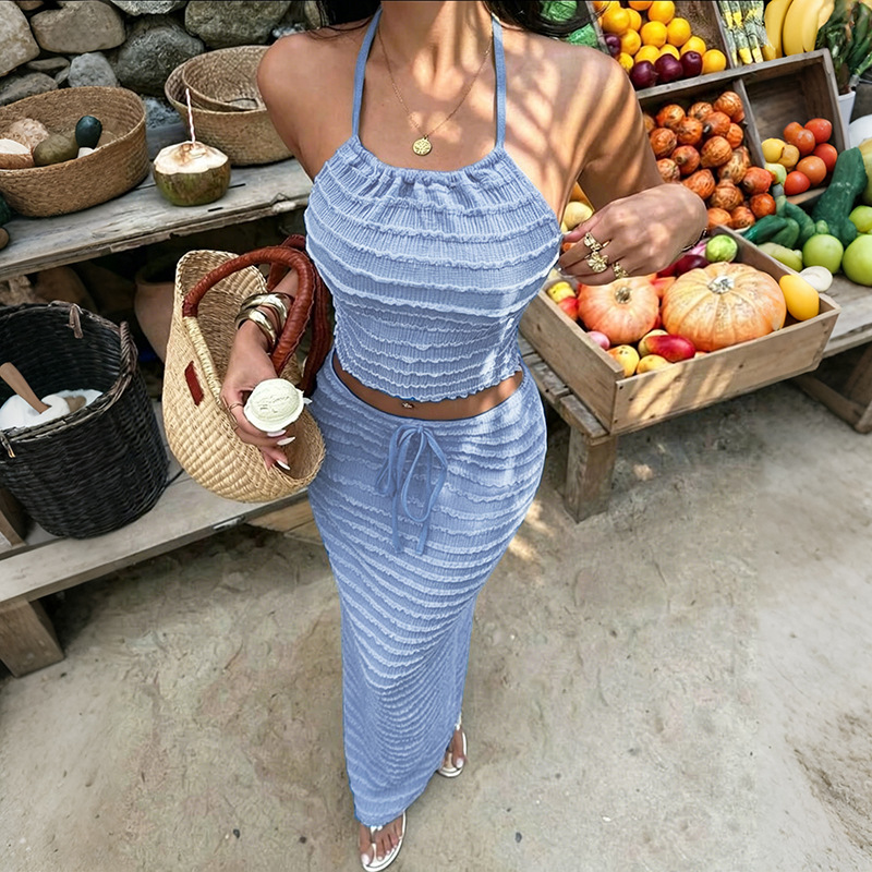 Sexy Elegant Dress Two Piece S - Female Formal Wear 评论和价格