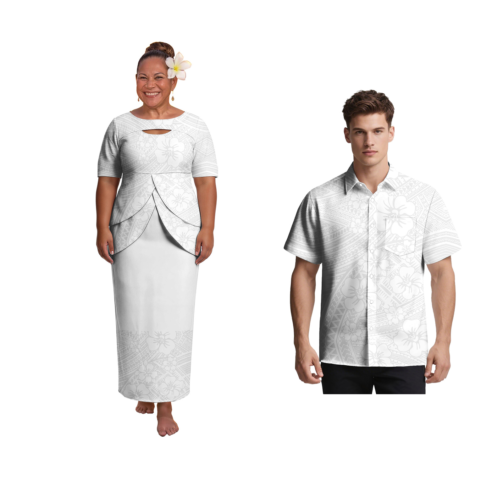 Tribal Couple Match Outfit Sam - Female Formal Wear 评论和价格