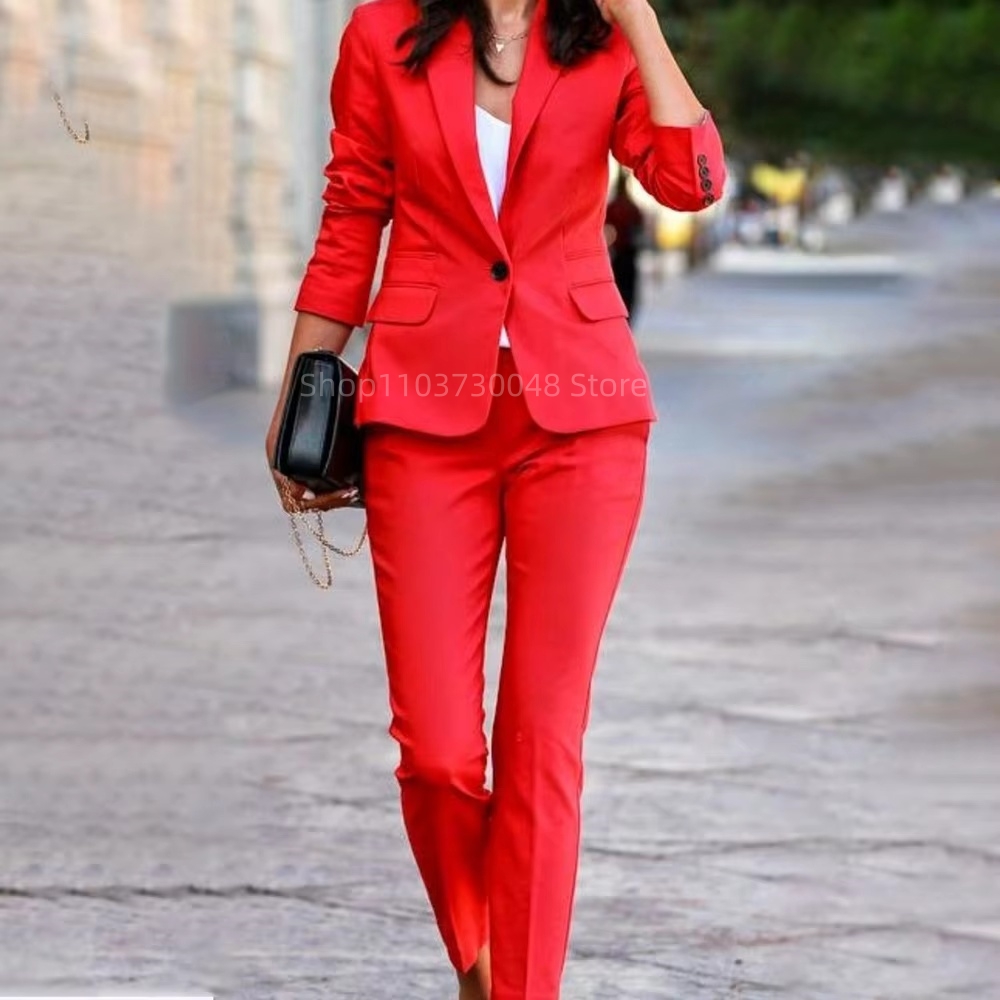 Fashion Office Ladies Blazer a - Female Formal Wear 评论和价格